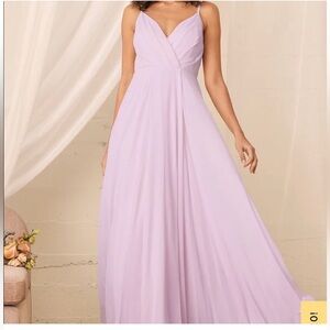Lulus Lavender Evening Gown